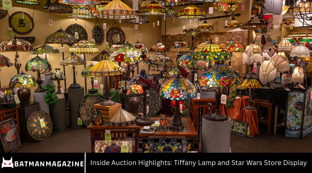 Inside Auction Highlights: Tiffany Lamp and Star Wars Store Display